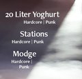 Stations & 20 Liter Yoghurt & Modge