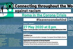 GESPRÄCH IM LIVESTREAM: Staffel 1, Folge 3: Connecting throughout the world: Roma in der Corona-Krise