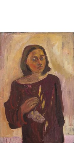 Christiane Just, Öl auf Leinwand, 1980