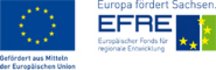EFRE Sachsen mit EU-Logo