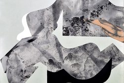 Jessica Buhlmann, Nova-Kunlun, 2017, Öl auf Leinwand, 80 x 100 cm