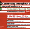 GESPRÄCH IM LIVESTREAM: Staffel 1, Folge 1: Connecting throughout the world: Roma in der Corona-Krise