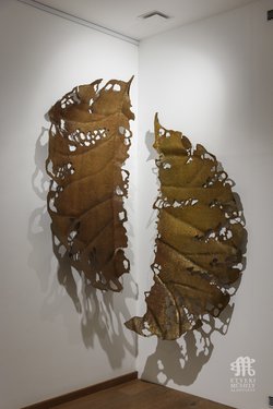 Environmental Reflections - Attila Pokorny Halfs 2023 metal, 210 x 198 cm