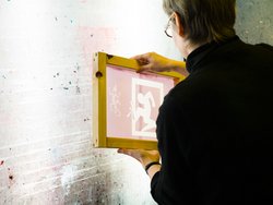 "Self Made" Siebdruck