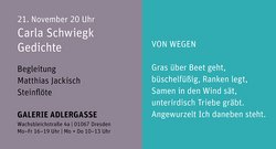 Carla Schwiegk liest Gedichte - Carla Schwiegk liest Gedichte