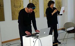 VERNISSAGE: Jo Siamon Salich GOLDIGE ZEITEN 02 mit interaktiver Sound Performance