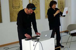 VERNISSAGE: Jo Siamon Salich GOLDIGE ZEITEN 02 mit interaktiver Sound Performance