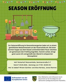 Seasoneröffnung im Generationengarten - Seasoneröffnung im Generationengarten