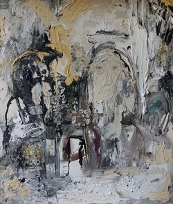 Reinhard Sandner // "Die Murmel ist weg", Malerei