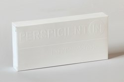 PERCPICIENTIN, Papierobjekt, 2011, 
Maße: 6 × 12,5 × 2 cm, Multiple (Auflage unbegrenzt) Foto: Antje Seeger, Bildrechte bei Antje Seeger und VG Bildkunst