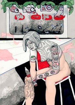 Constanze Deutsch / "mfg, C." / Zeichnungen