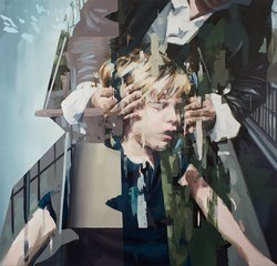 Franz Ehrenberg, bewahrt, 2017, oil canvas, 160 × 140 cm