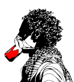 Fotos & Videos: El Teneen - mit Stickers & Posters aus Kairo