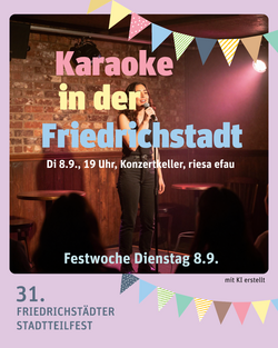 Karaoke in der Friedrichstadt - Karaoke in der Friedrichstadt