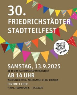 30. Stadtteilfest Friedrichstadt 2025 - 30. Stadtteilfest Friedrichstadt 2025