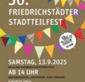 30. Stadtteilfest Friedrichstadt 2025