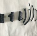 Linien aus Kohle Linien aus Kohle