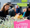 Plauschen und Pläne schmieden Plauschen und Pläne schmieden