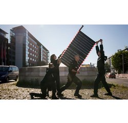 Svea Duwe, MIND THE GAP – BEACHTE DIE LÜCKE, 2021, Inszenierung in Chemnitz, Foto: R. Zieger