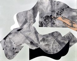 Jessica Buhlmann, Nova-Kunlun, 2017, Öl auf Leinwand, 80 x 100 cm