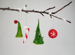 Familiensamstag: Weihnachtliches Filzen