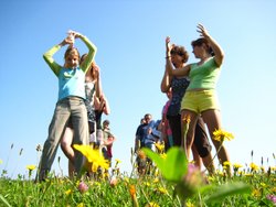 Spiele im Garten